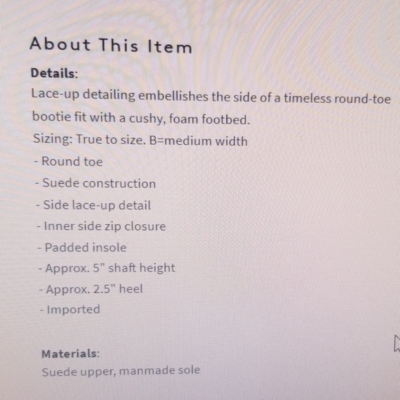 Cole Haan suede booties - Picture 4 of 4